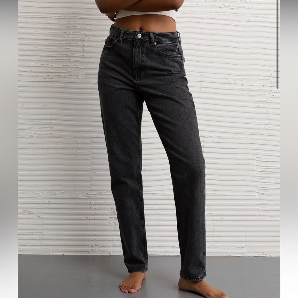 American Eagle Outfitters High Rise Black Jeans